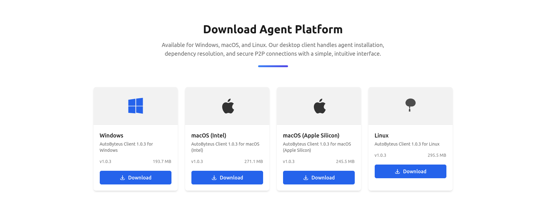 Download Section